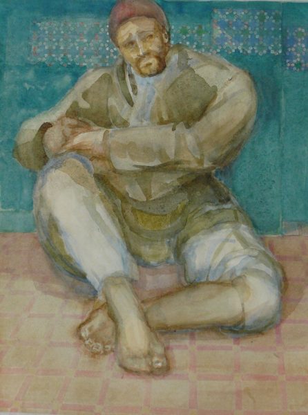 Bild Volker Schultheis | Sitzender Marokkaner