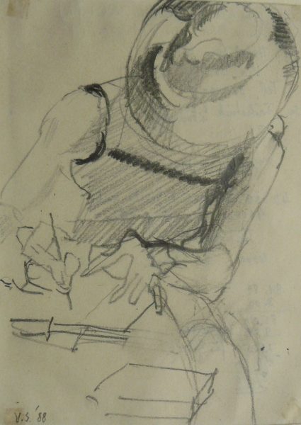 Bild Volker Schultheis | Skizze Maler