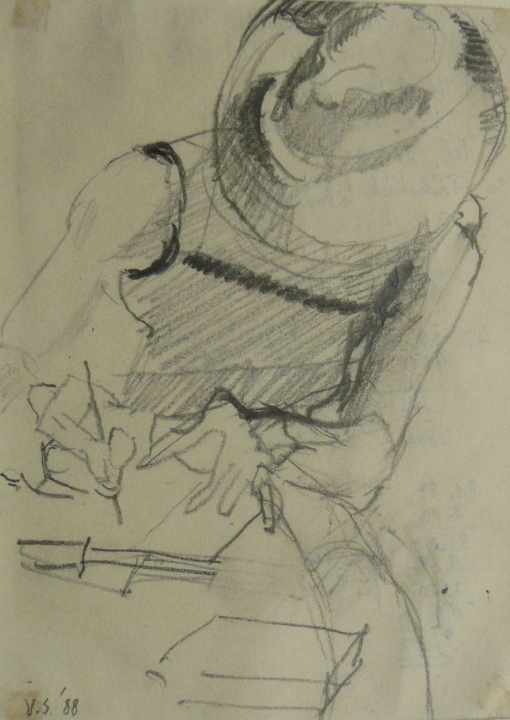 Bild Volker Schultheis | Skizze Maler