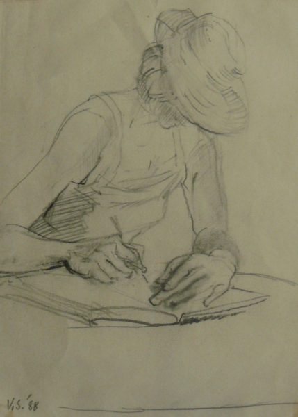 Bild Volker Schultheis | Skizze Maler