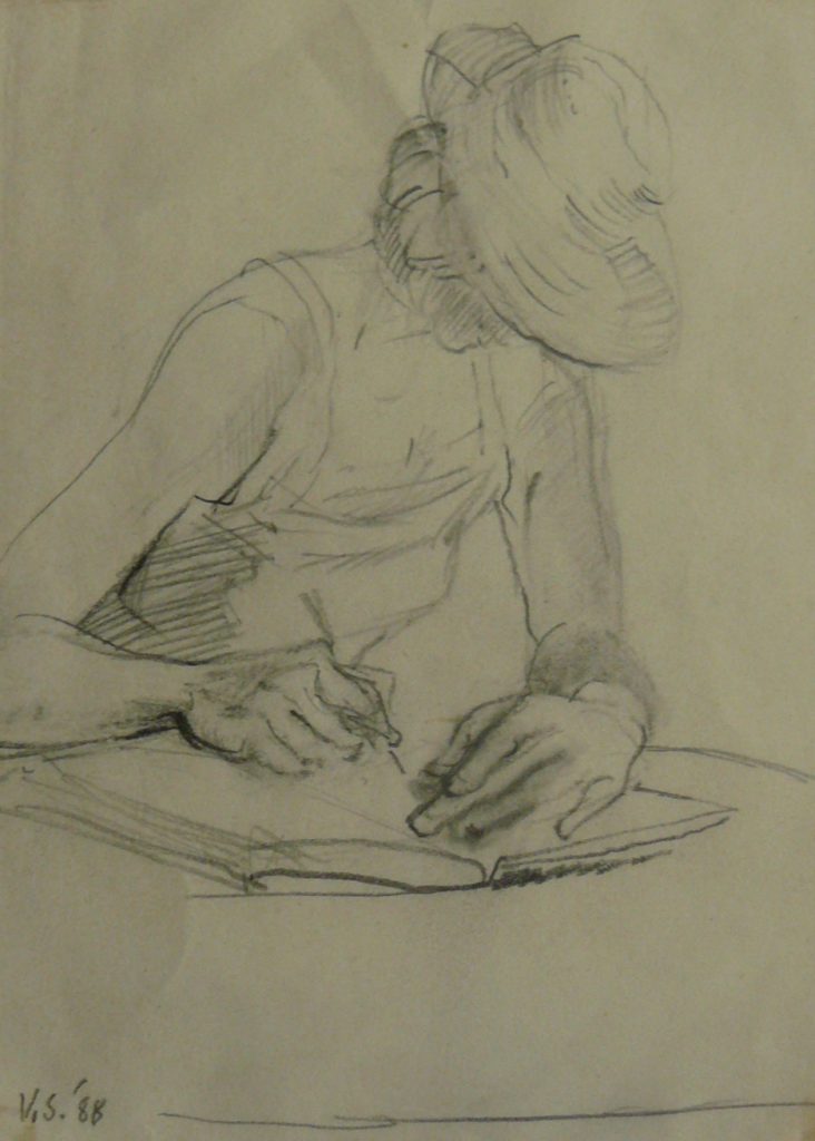 Bild Volker Schultheis | Skizze Maler