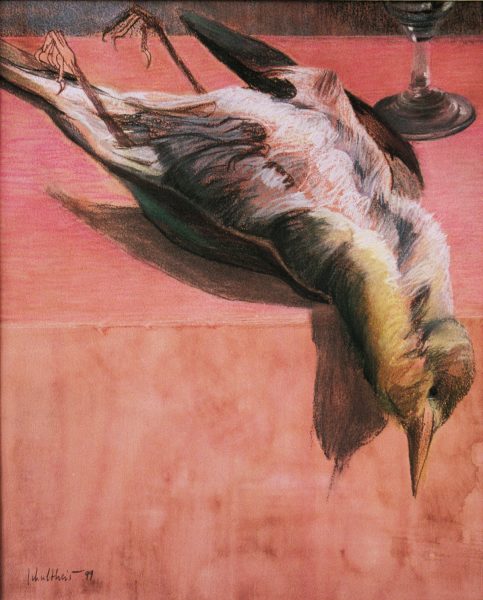 Bild Volker Schultheis | Tote Amsel mit Glas