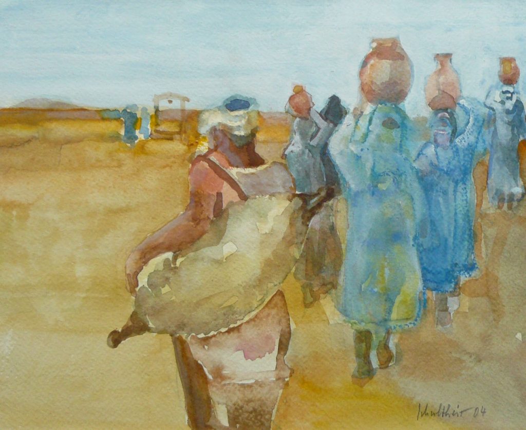 Bild Volker Schultheis | Am Brunnen