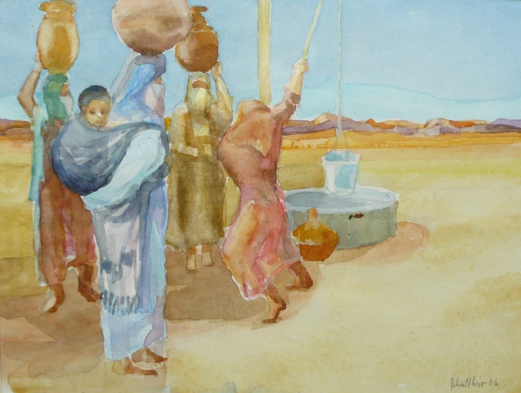 Bild Volker Schultheis | Am Brunnen