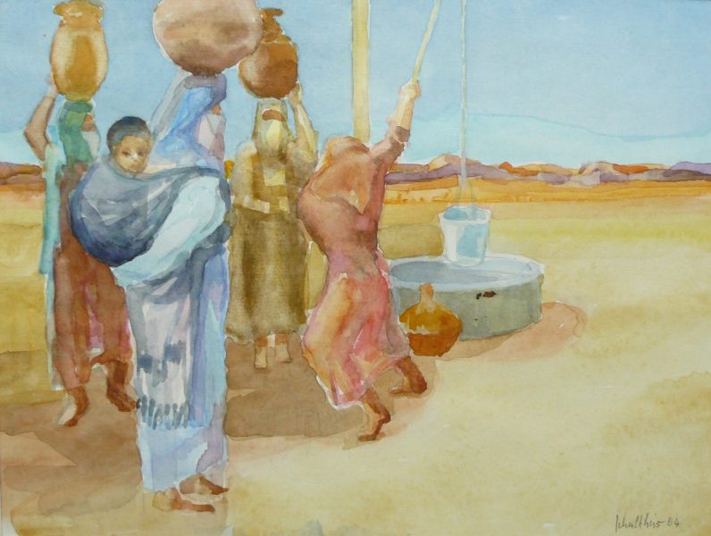 Bild Volker Schultheis | Am Brunnen