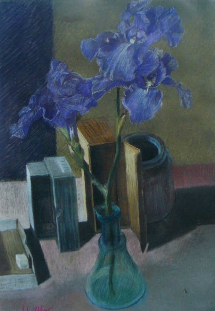 Bild Volker Schultheis | Schachteln mit Iris