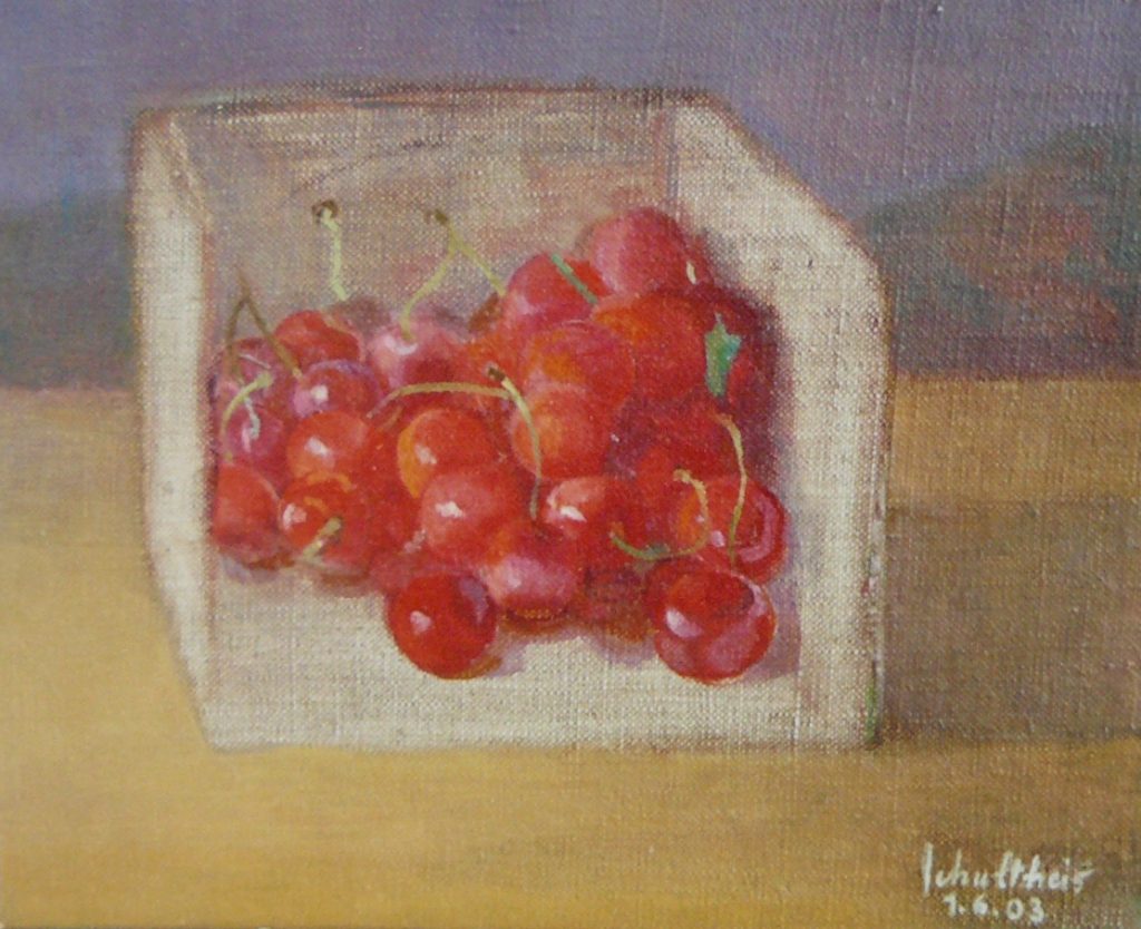 Bild Volker Schultheis | Kirschen im Korb