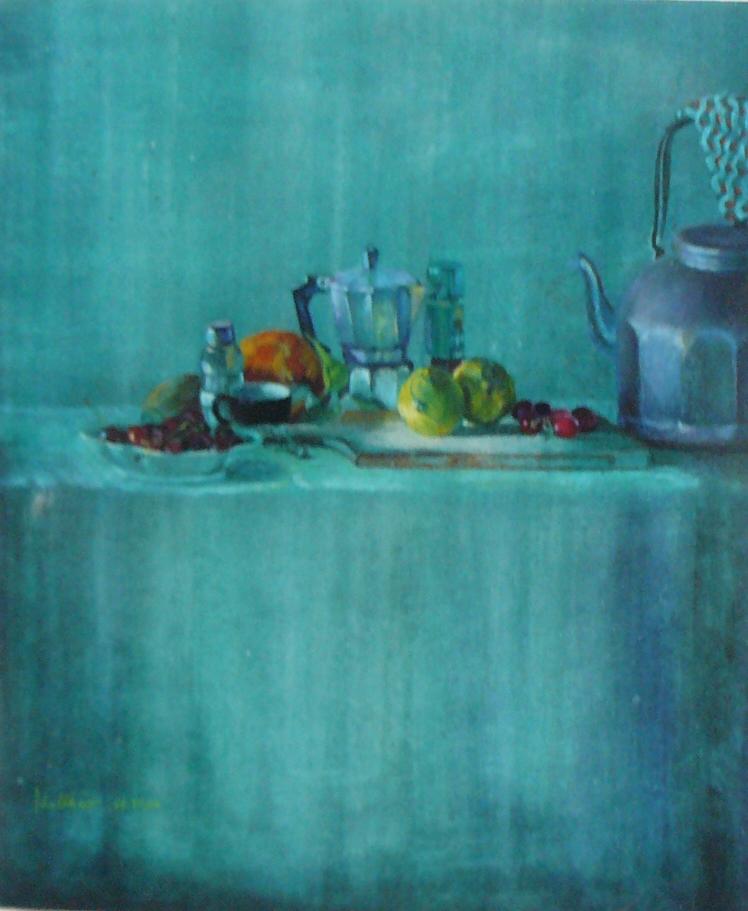 Bild Volker Schultheis | Kaffeetisch in Türkis