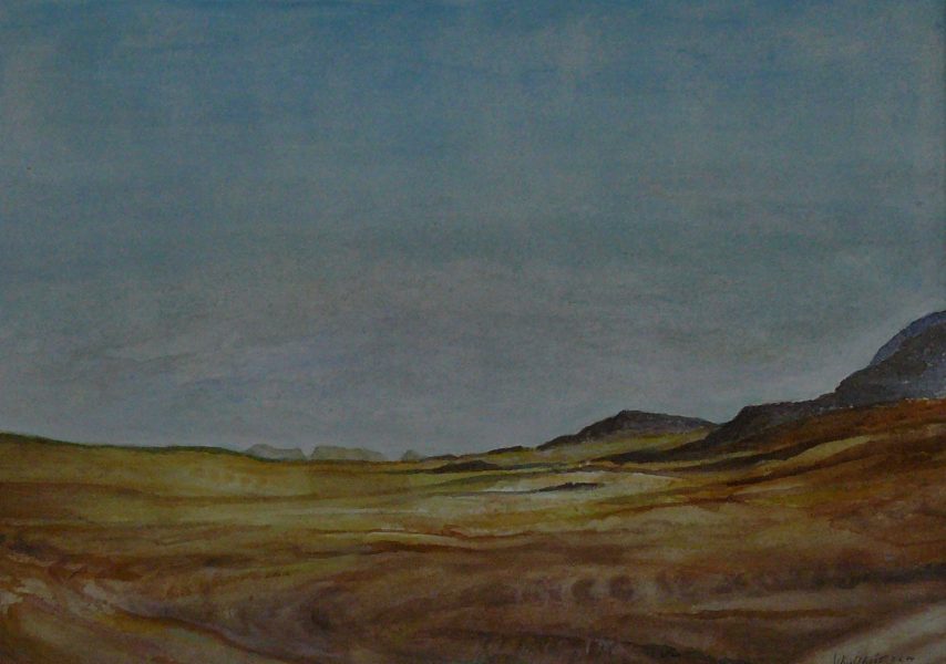 Bild Volker Schultheis | Landschaft mit Bergen 1