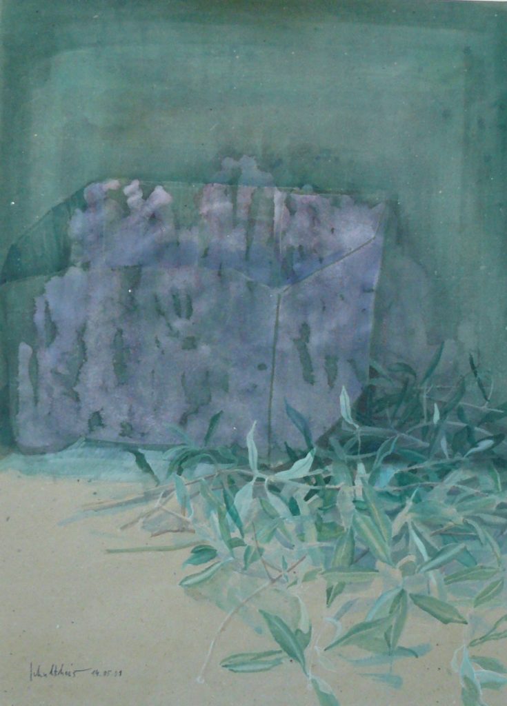 Bild Volker Schultheis | Kiste mit Olivenzweige