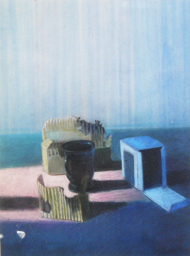 Bild Volker Schultheis | Verbrannte Schachteln mit Tasse