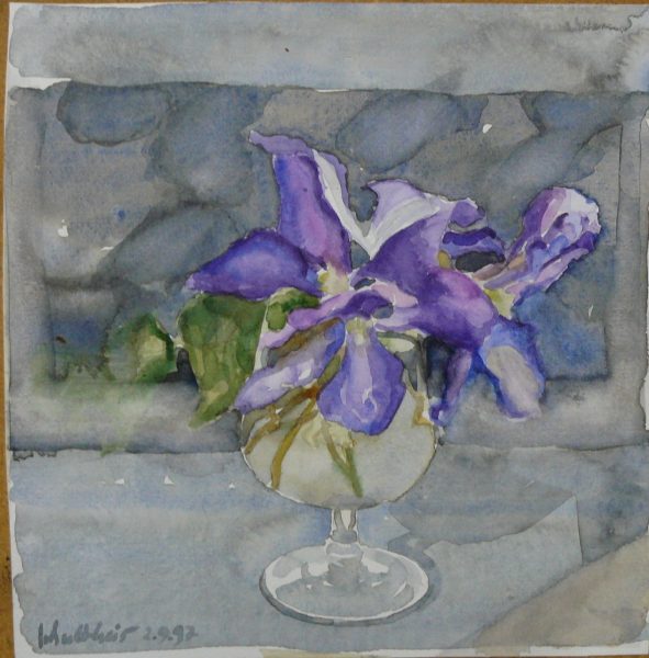 Bild Volker Schultheis | Blaue Blüte