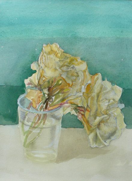 Bild Volker Schultheis | Betunienblüte im Glas