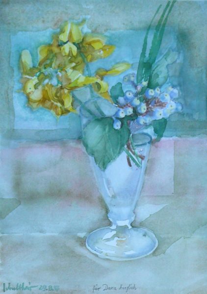 Bild Volker Schultheis | Vase mit gelben Blumen