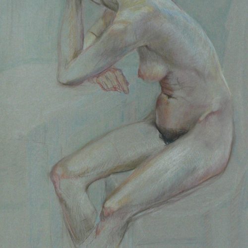 Bild Volker Schultheis | Sitzender Akt