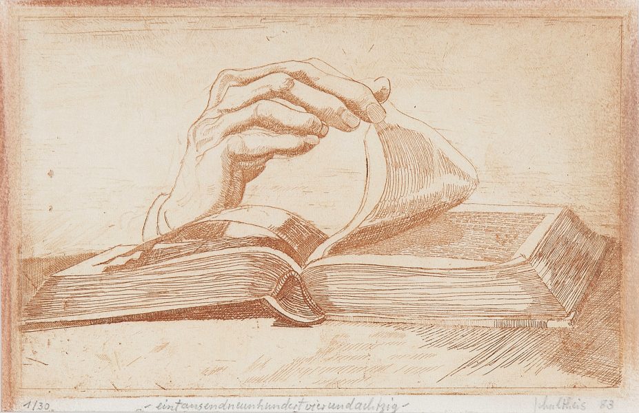 Bild Volker Schultheis | Buch mit Hand