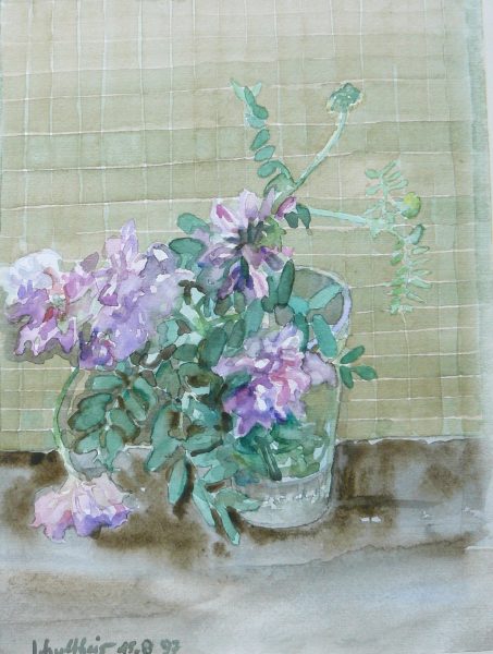 Bild Volker Schultheis | Klee in 2 Gläsern