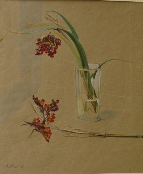 Bild Volker Schultheis | Rote Lilie in Vase