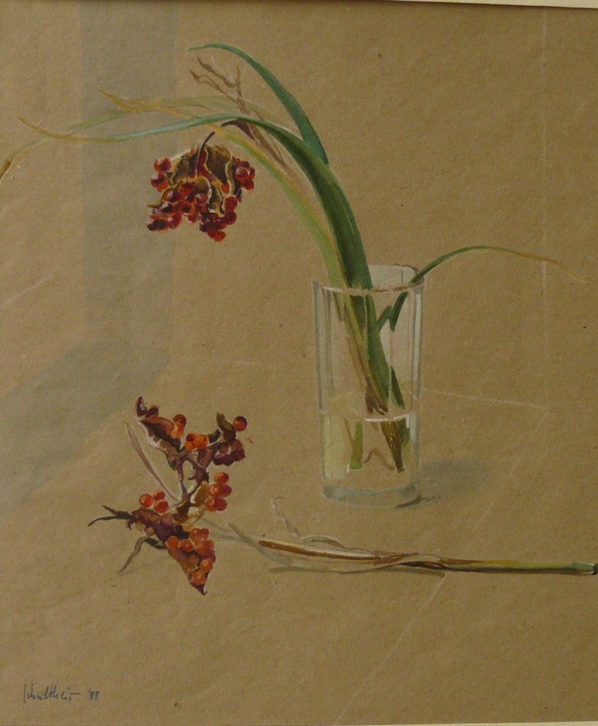 Bild Volker Schultheis | Rote Lilie in Vase