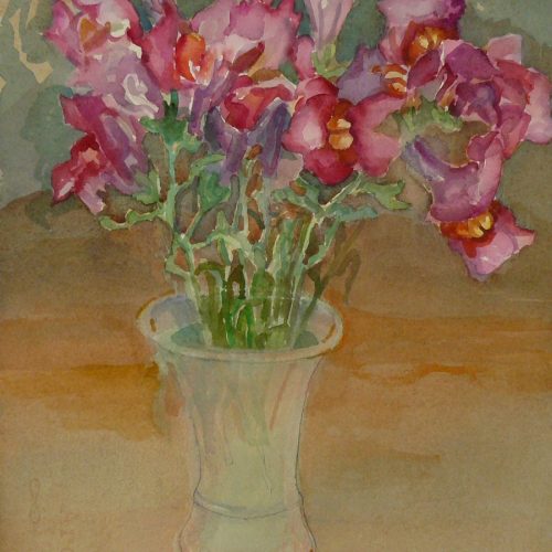 Bild Volker Schultheis | Rote Blumen in Vase