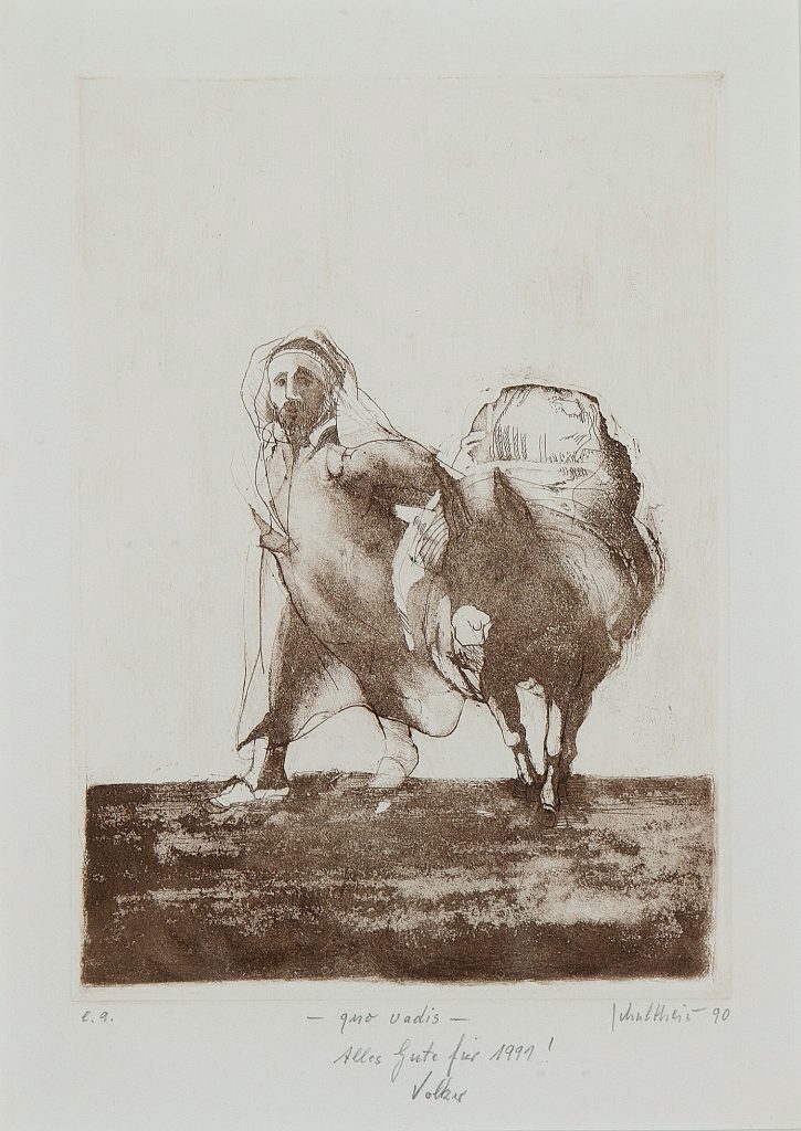 Bild Volker Schultheis | Araber mit Esel