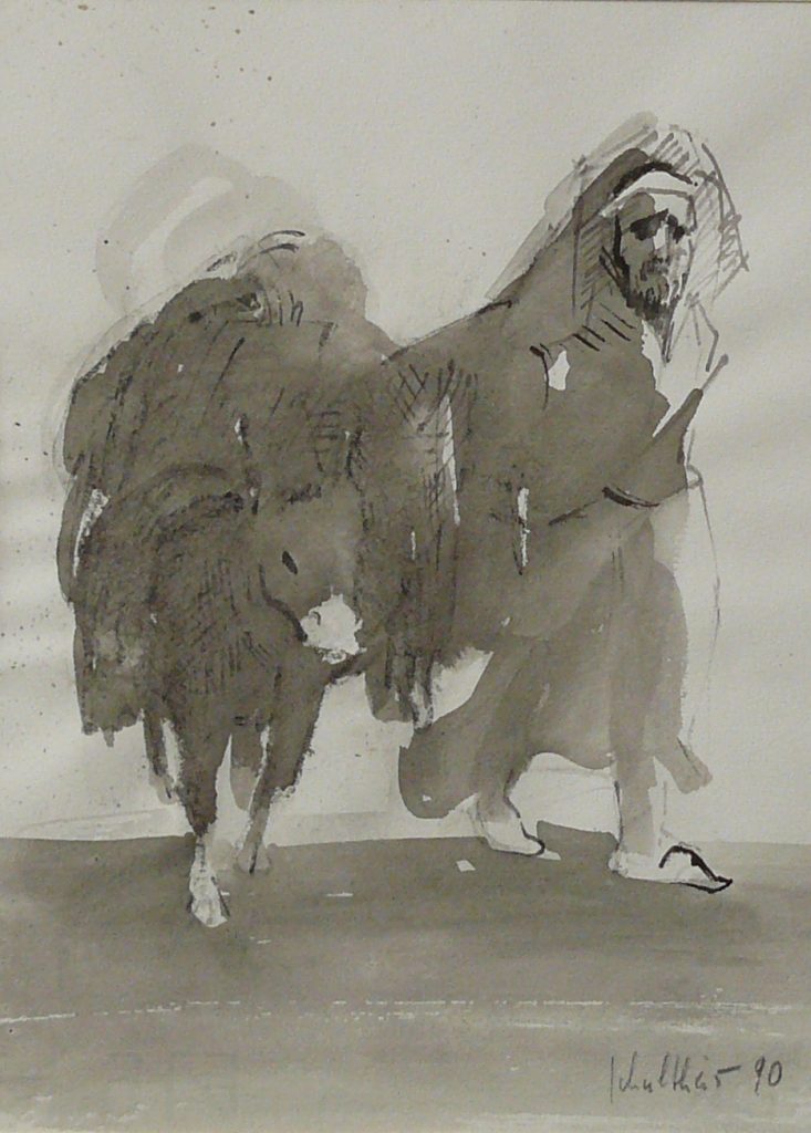 Bild Volker Schultheis | Araber mit Esel