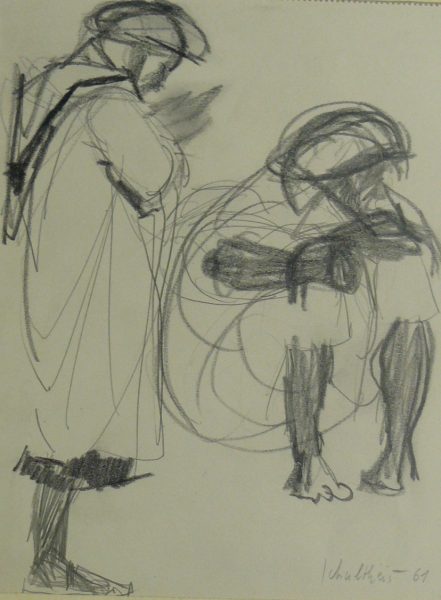 Bild Volker Schultheis | Sitzender und stehender Marokkaner