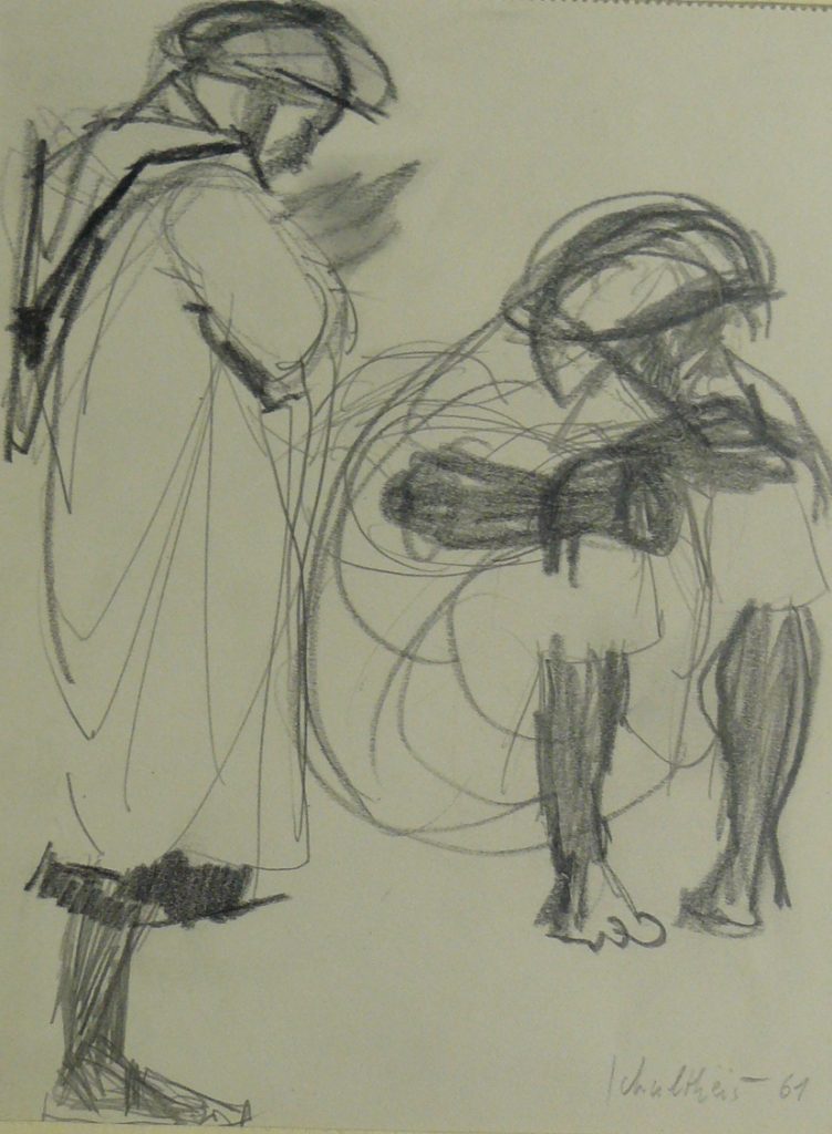 Bild Volker Schultheis | Sitzender und stehender Marokkaner