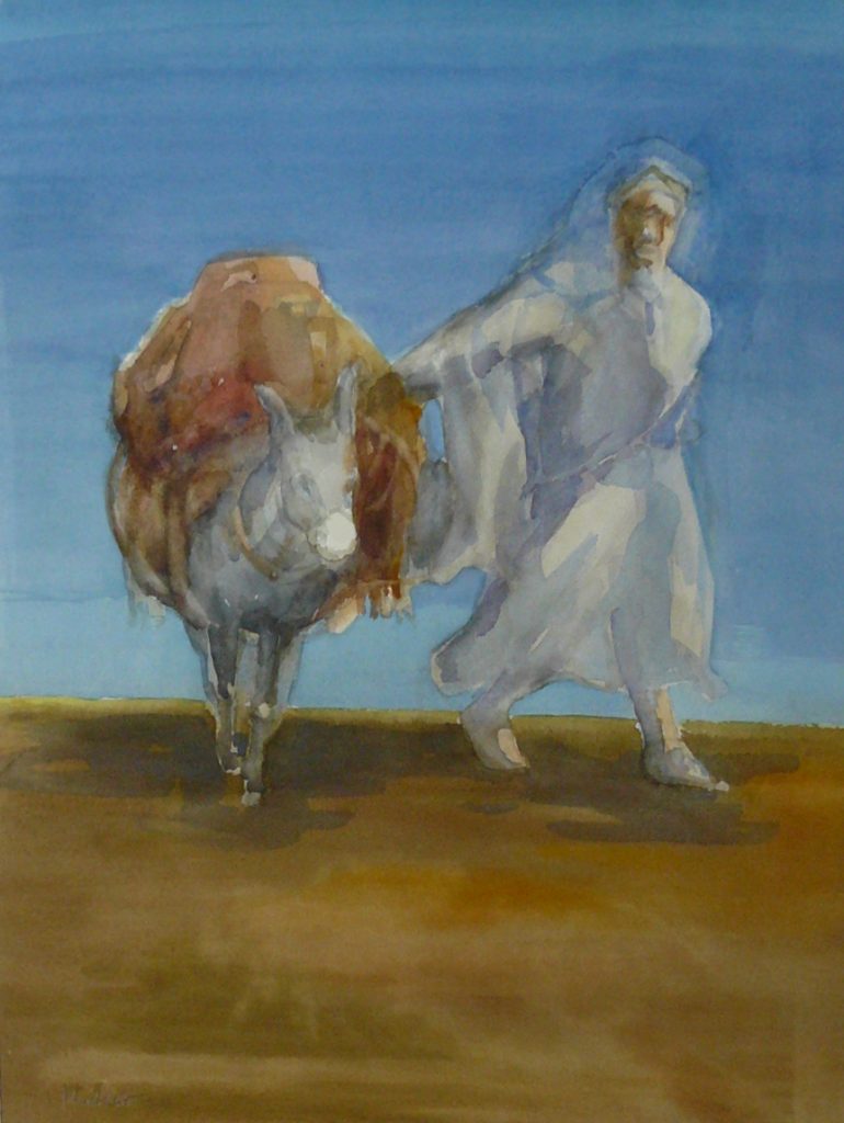 Bild Volker Schultheis | Marokkaner mit Esel