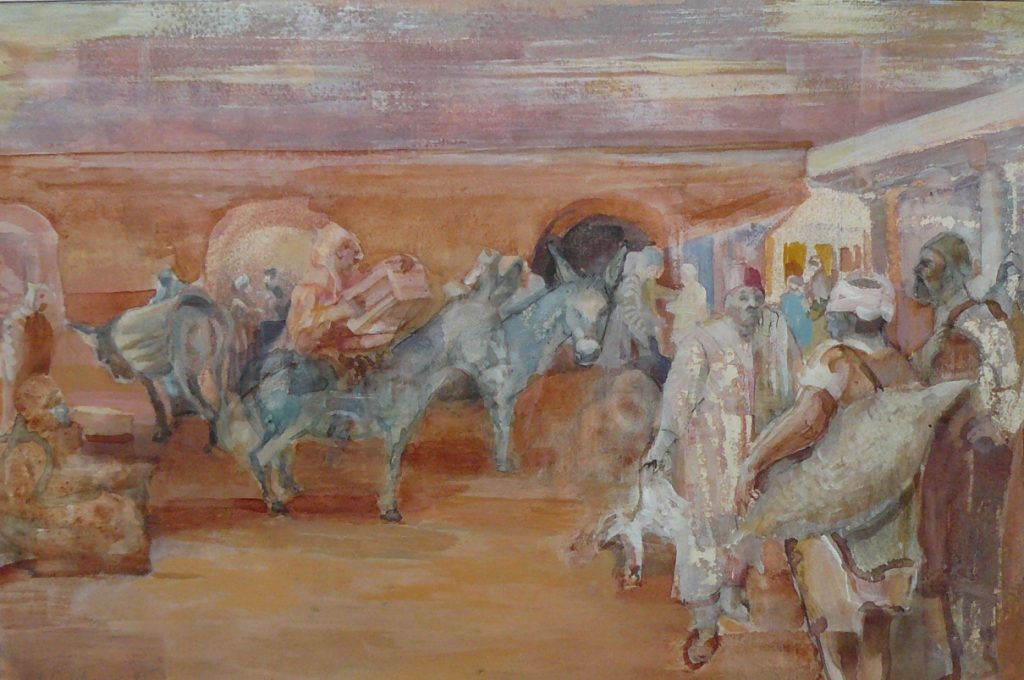 Bild Volker Schultheis | Vor dem Basar