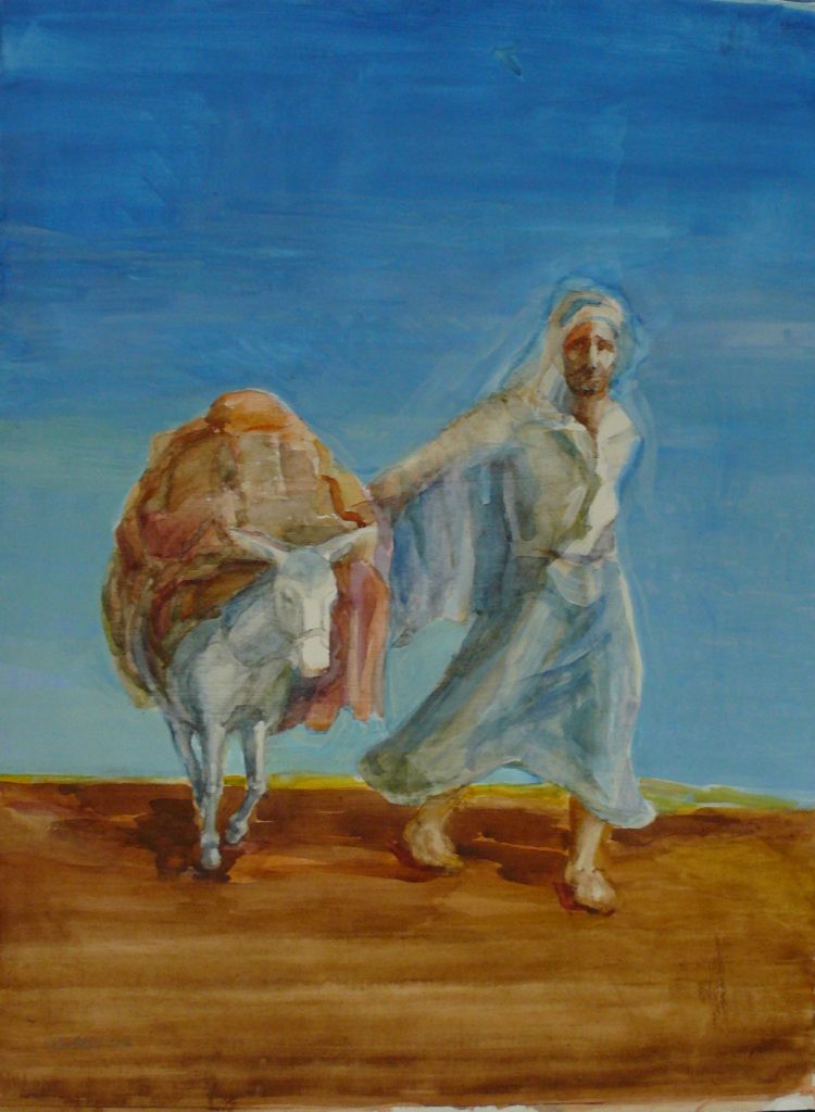 Bild Volker Schultheis | Marokkaner mit Esel