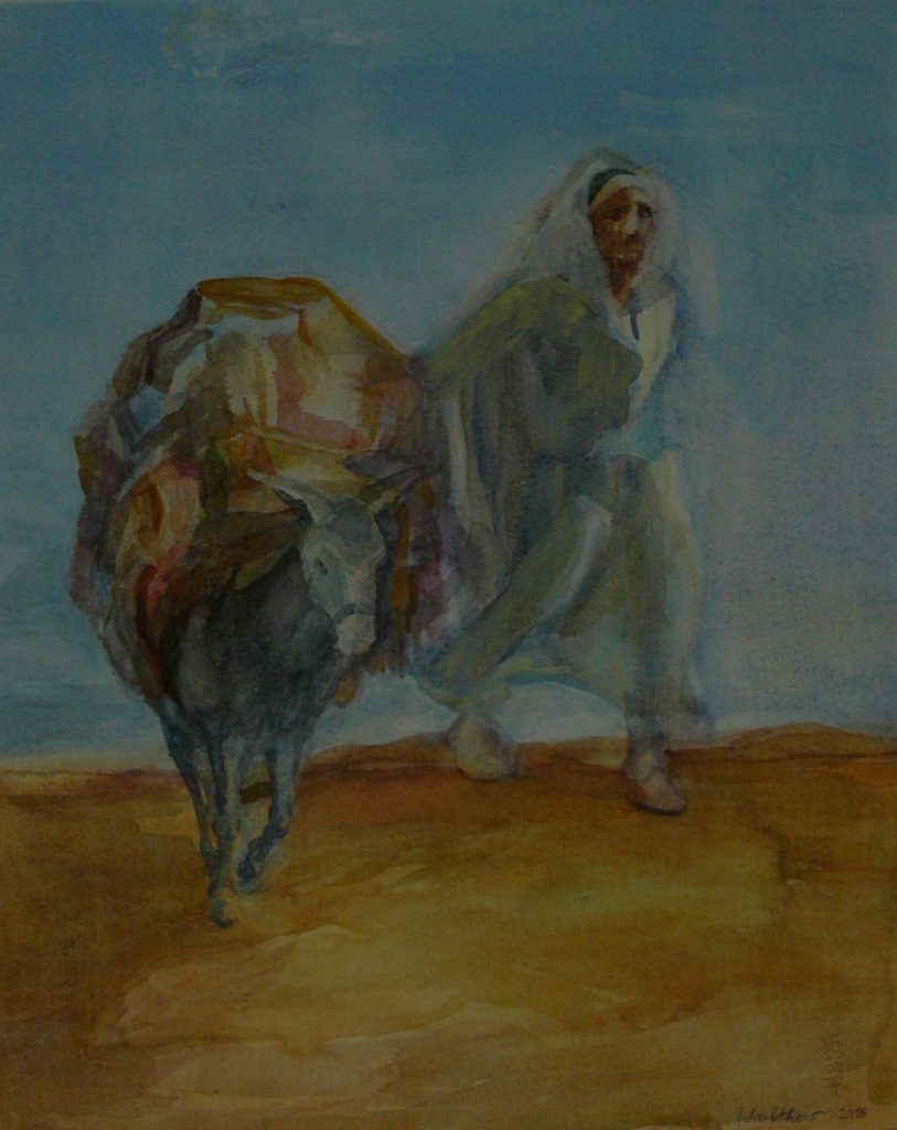 Bild Volker Schultheis | Marokkaner mit Esel