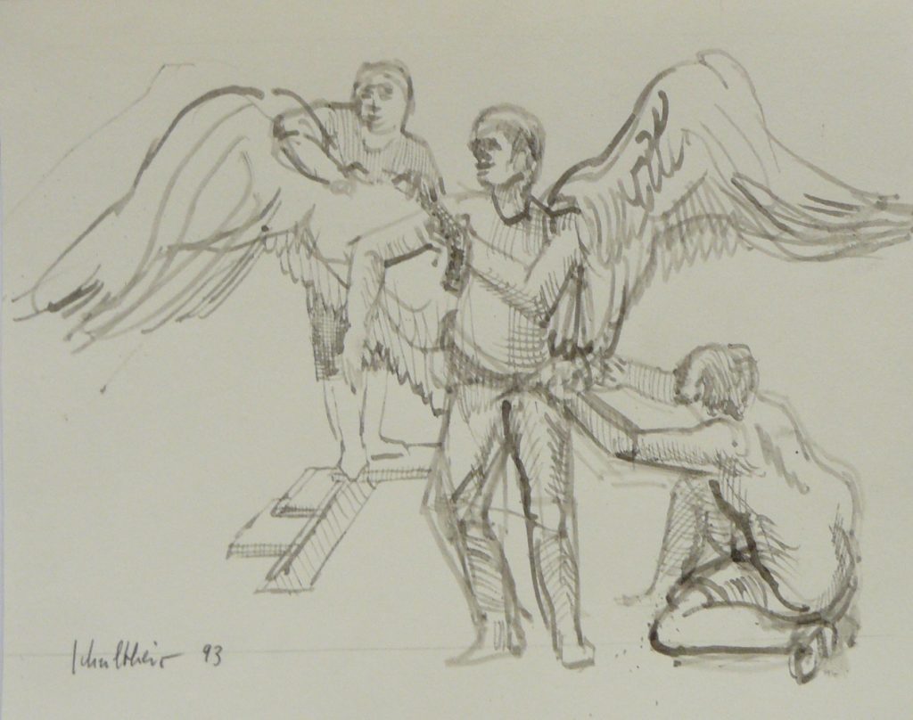 Bild Volker Schultheis | Ikarus beim Beflügeln