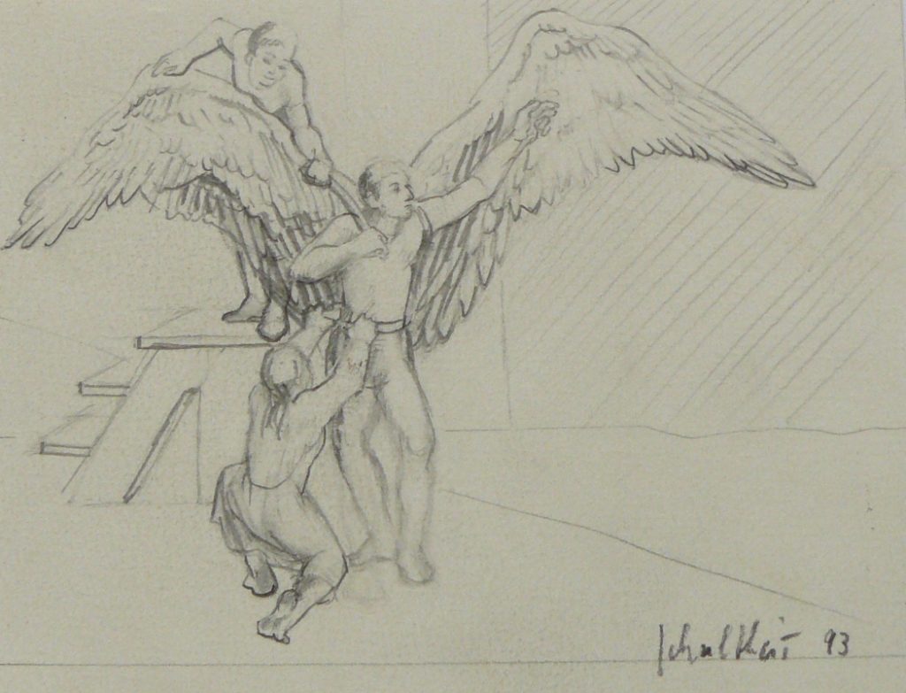 Bild Volker Schultheis | Ikarus beim Beflügeln