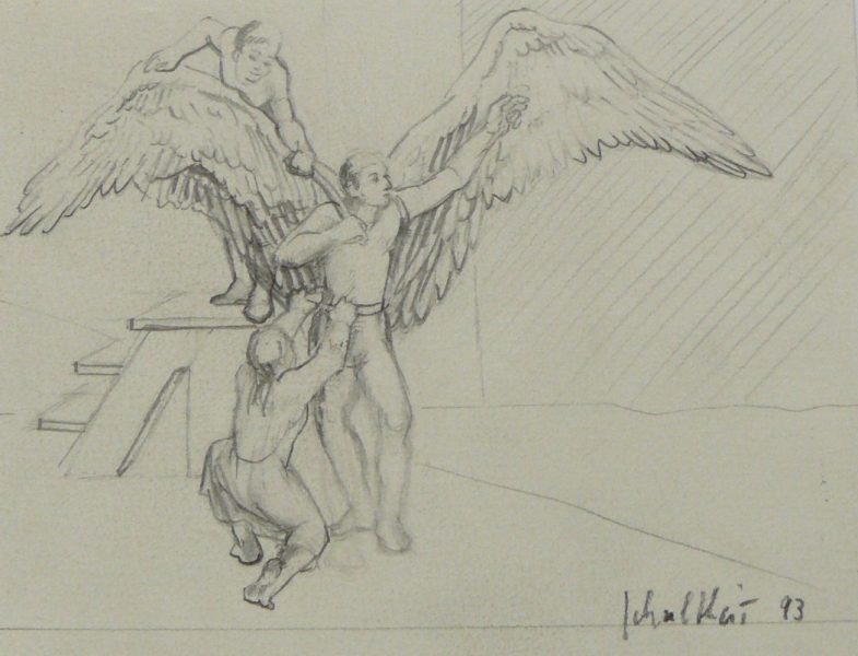 Bild Volker Schultheis | Ikarus beim Beflügeln