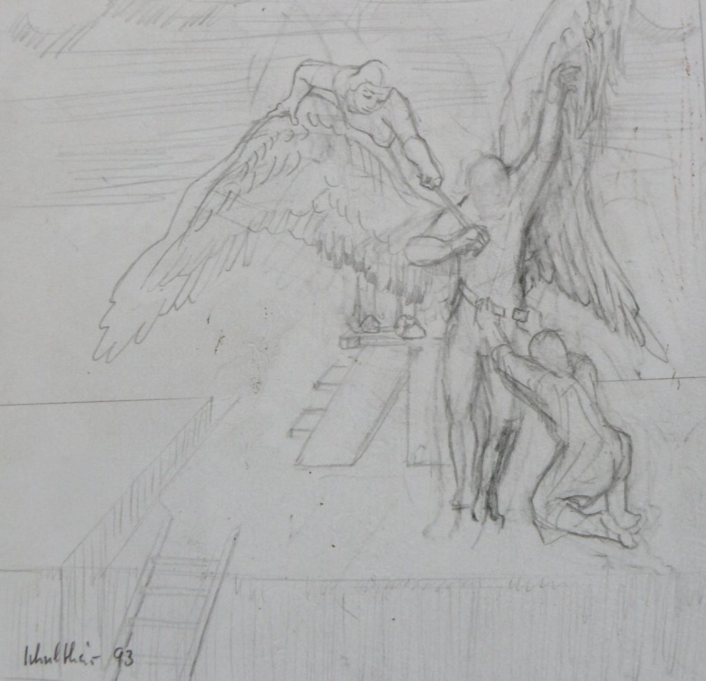 Bild Volker Schultheis | Ikarus beim Beflügeln