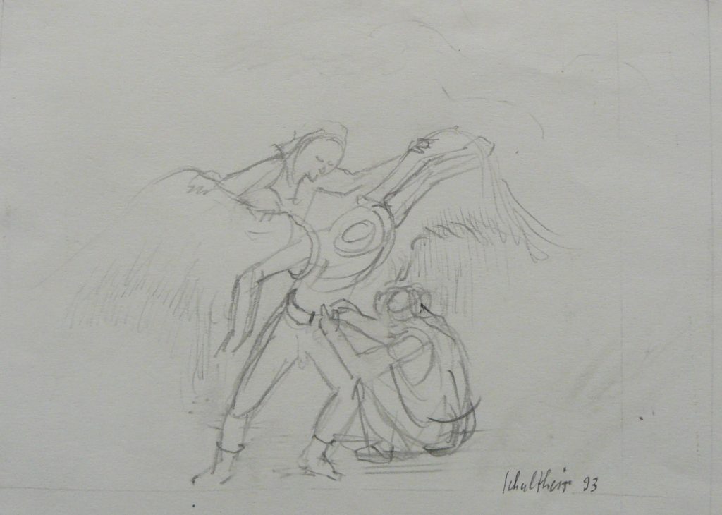 Bild Volker Schultheis | Ikarus beim Beflügeln