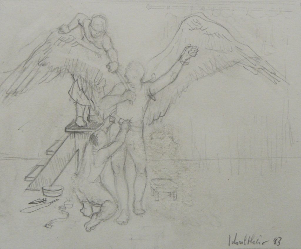 Bild Volker Schultheis | Ikarus beim Beflügeln