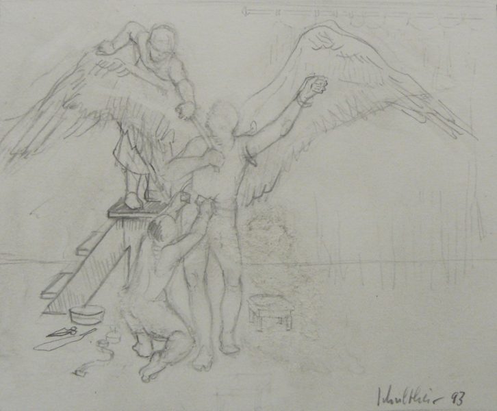 Bild Volker Schultheis | Ikarus beim Beflügeln