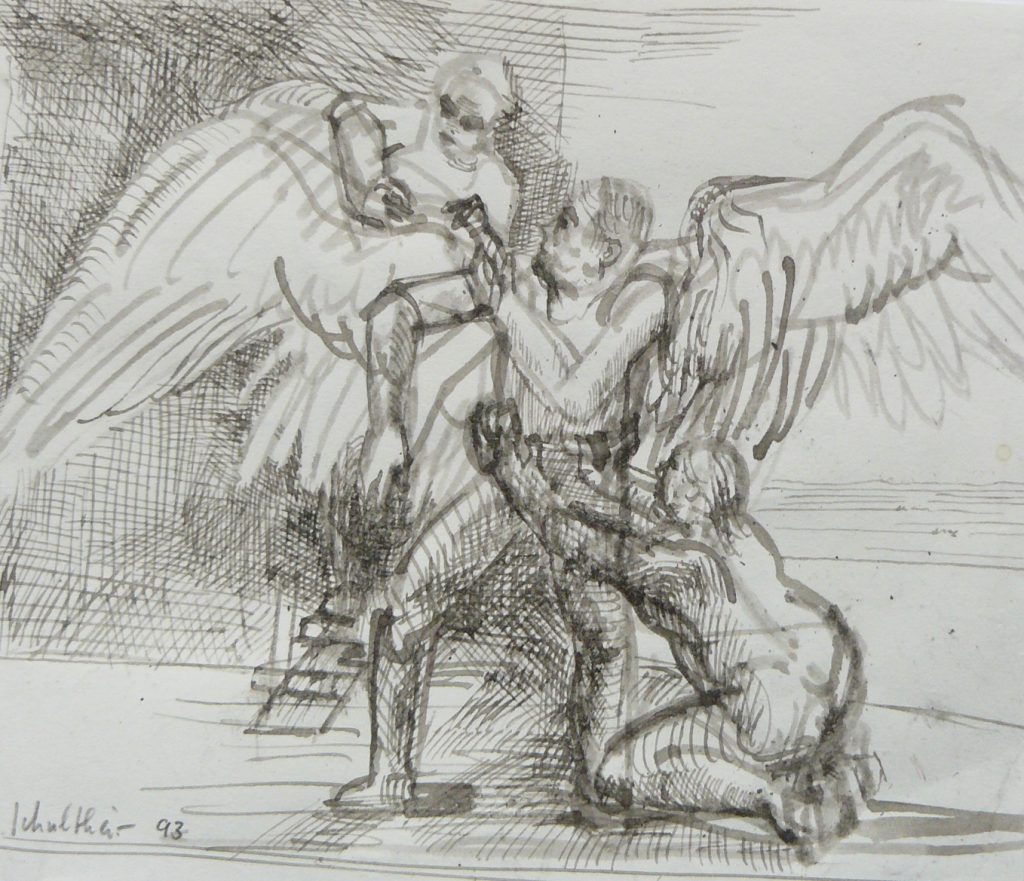 Bild Volker Schultheis | Ikarus beim Beflügeln