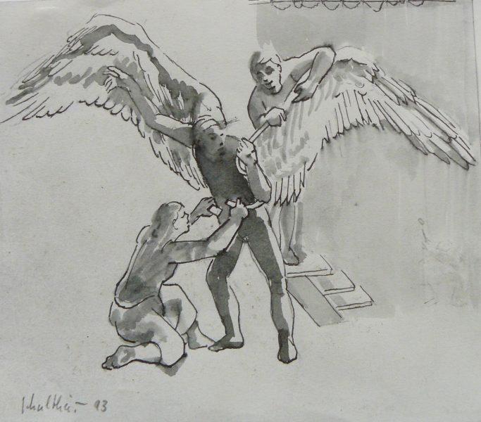 Bild Volker Schultheis | Ikarus beim Beflügeln