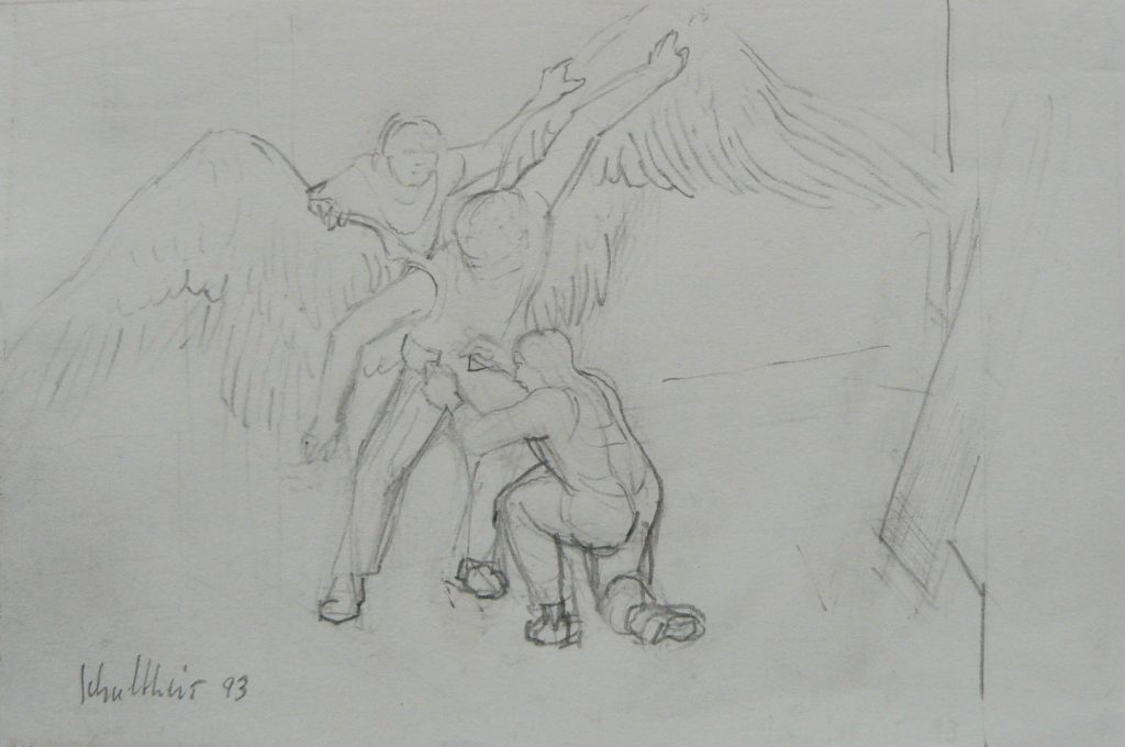 Bild Volker Schultheis | Ikarus beim Beflügeln