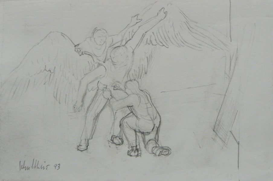 Bild Volker Schultheis | Ikarus beim Beflügeln