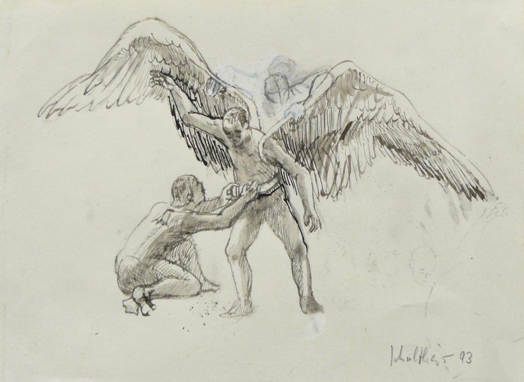 Bild Volker Schultheis | Ikarus beim Beflügeln