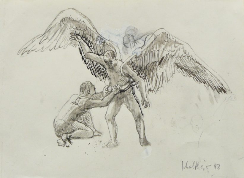 Bild Volker Schultheis | Ikarus beim Beflügeln