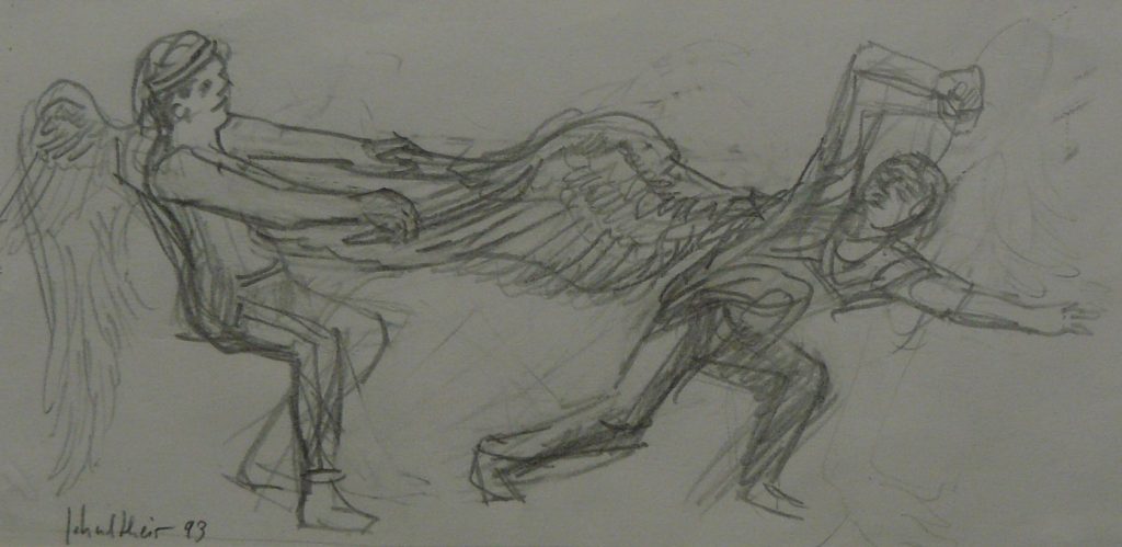 Bild Volker Schultheis | Ikarus flieht