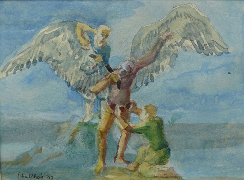 Bild Volker Schultheis | Ikarus beim Beflügeln