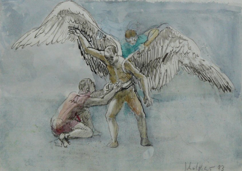 Bild Volker Schultheis | Ikarus beim Beflügeln