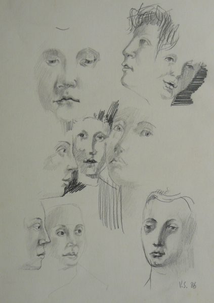 Bild Volker Schultheis | Studie Gesichter