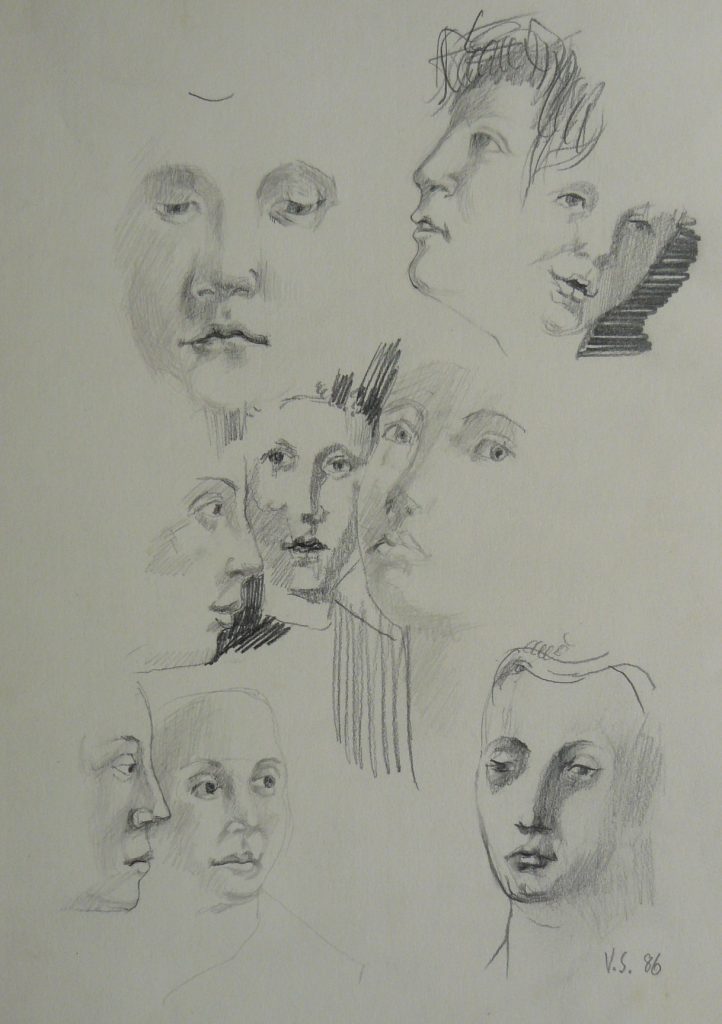 Bild Volker Schultheis | Studie Gesichter